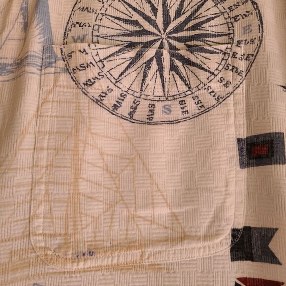 Boca Classics Mens Button Up Shirt Multi-Color Size Medium Cotton Blend - Picture 9 of 14